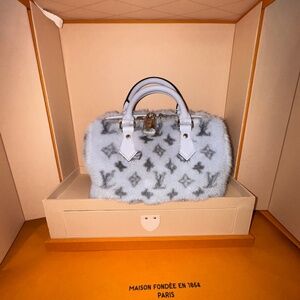 NWT Louis Vuitton Mink Speedy 20